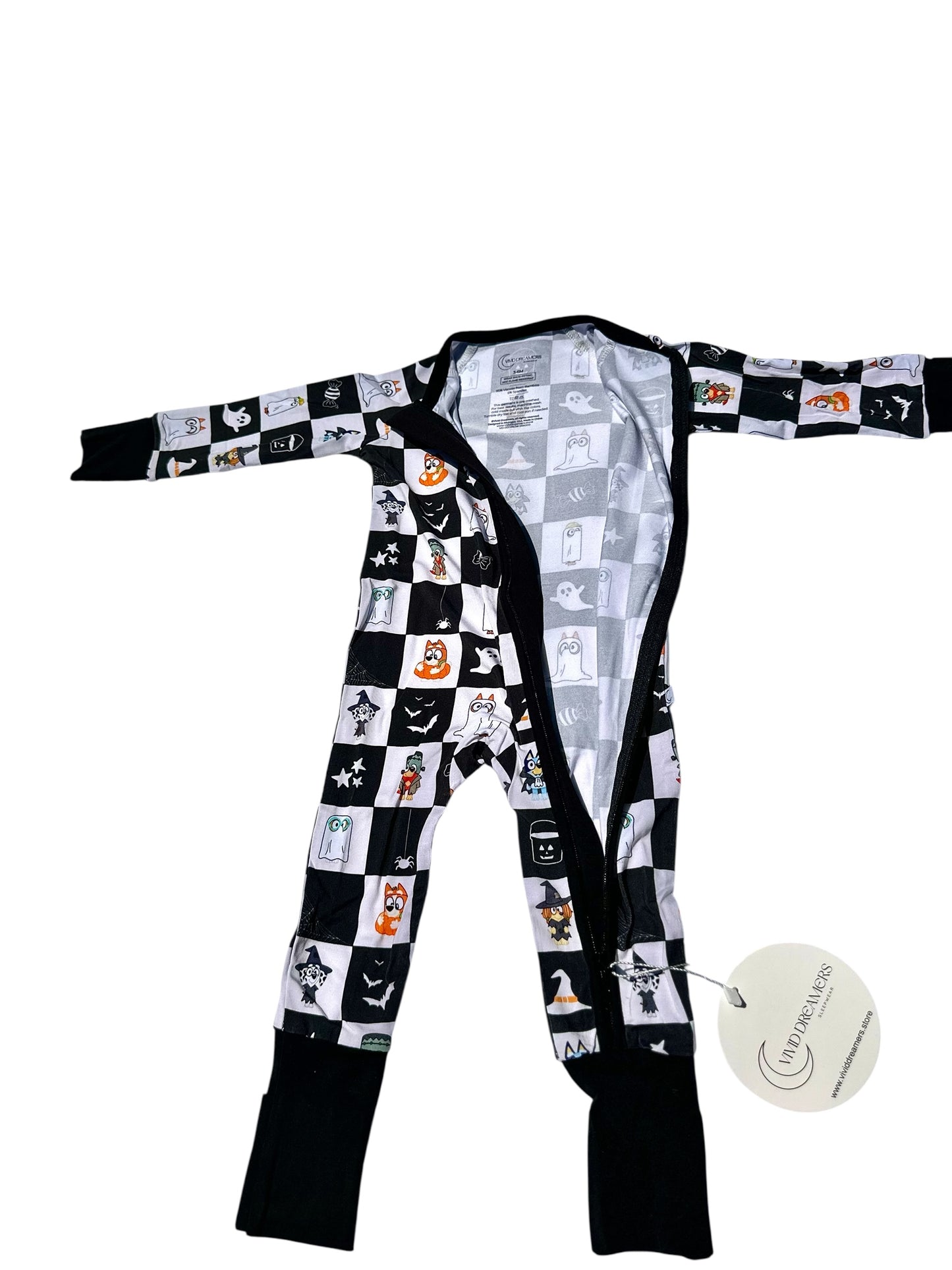 Halloween Double Zipper Sleeper