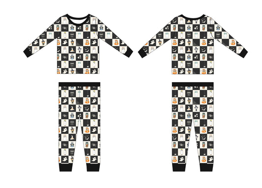Halloween Two Piece Pajama Set