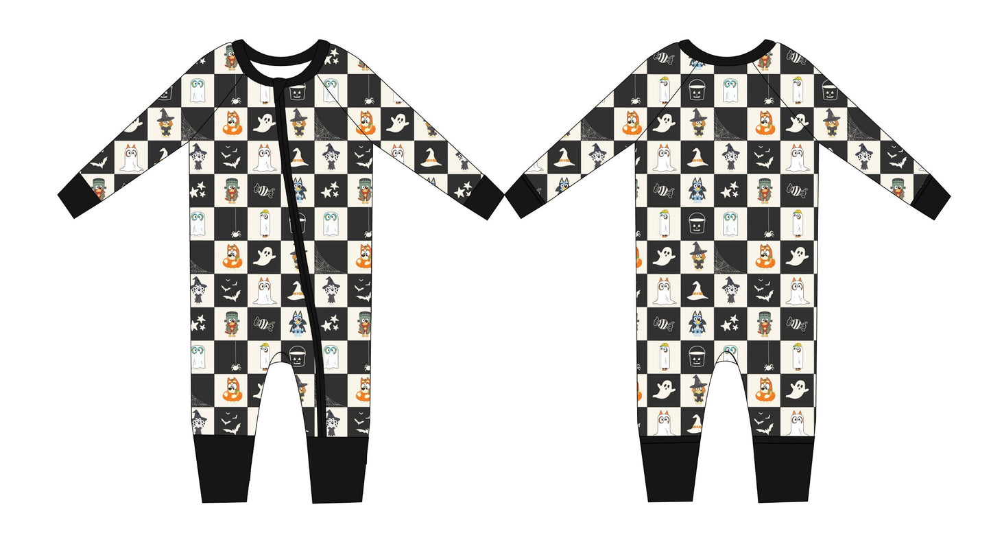 Halloween Double Zipper Sleeper